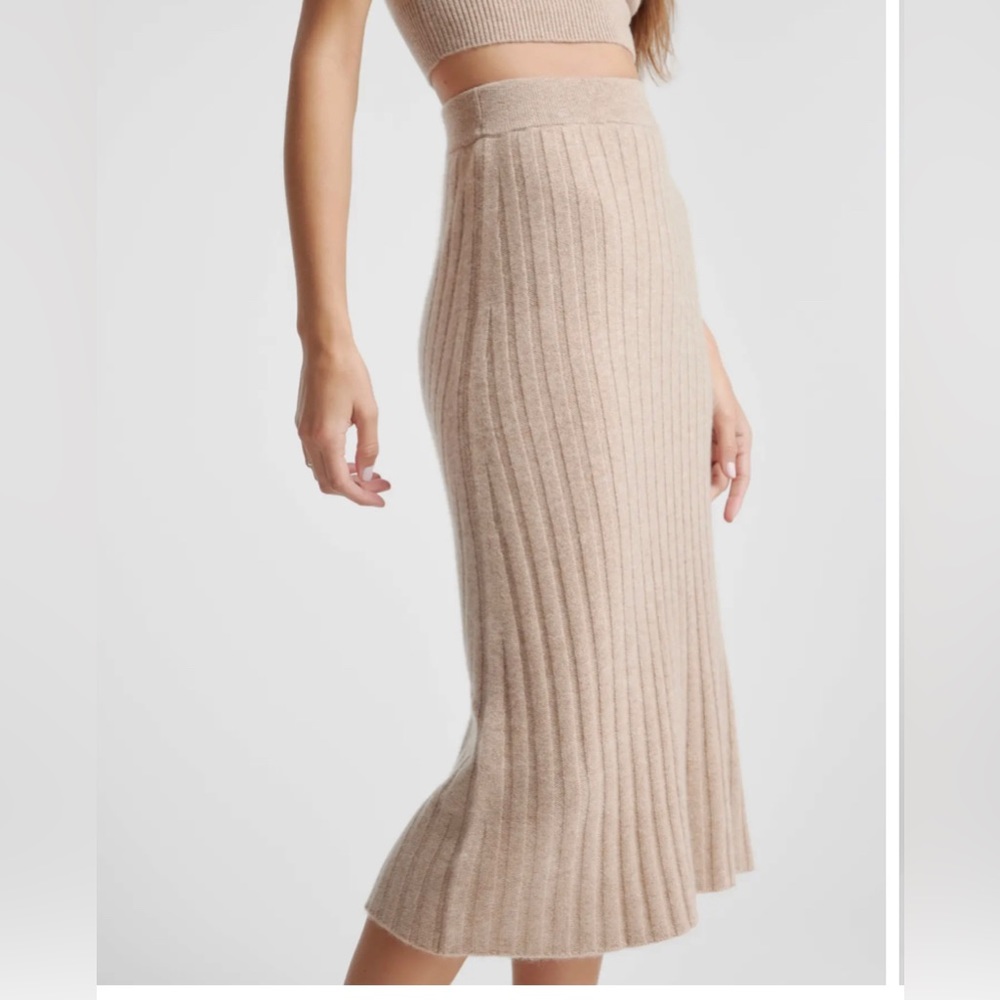 Quince Cashmere Skirt - new with tags